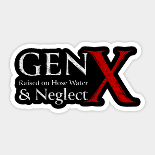 gen-x Sticker